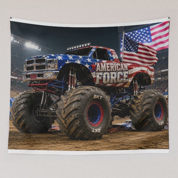 Item preview, American Force Monster Truck Patriotic Arena designed and sold by riki2365.