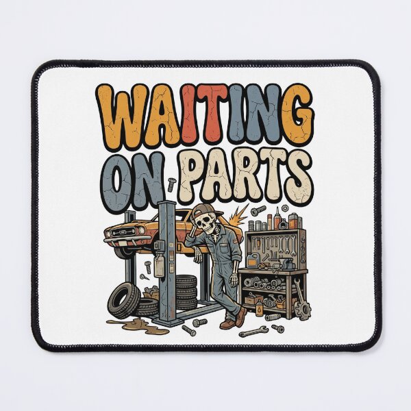 Item preview, funny mechanic skeleton wrench life designed and sold by ArtDesignTp.