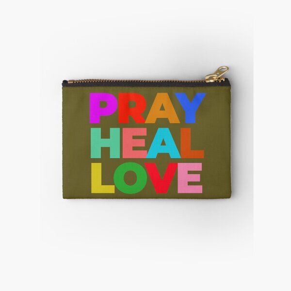 Item preview, PRAY HEAL LOVE designed and sold by alegnacreates.