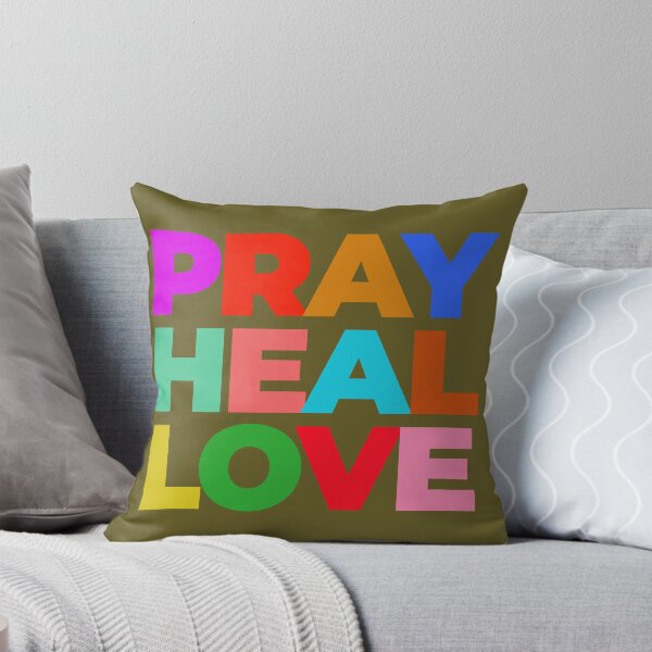 Item preview, PRAY HEAL LOVE designed and sold by alegnacreates.