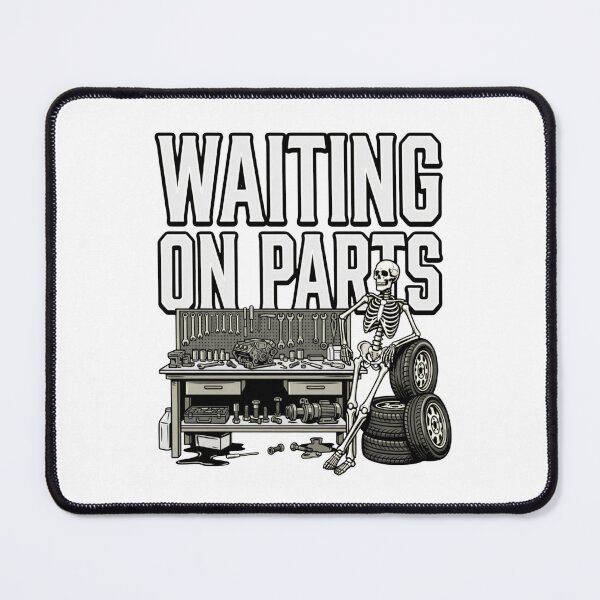 Item preview, garage repair life funny mechanic skull designed and sold by ArtDesignTp.