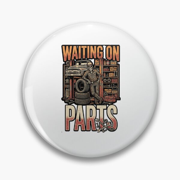 Item preview, waiting on parts car technician humor designed and sold by ArtDesignTp.
