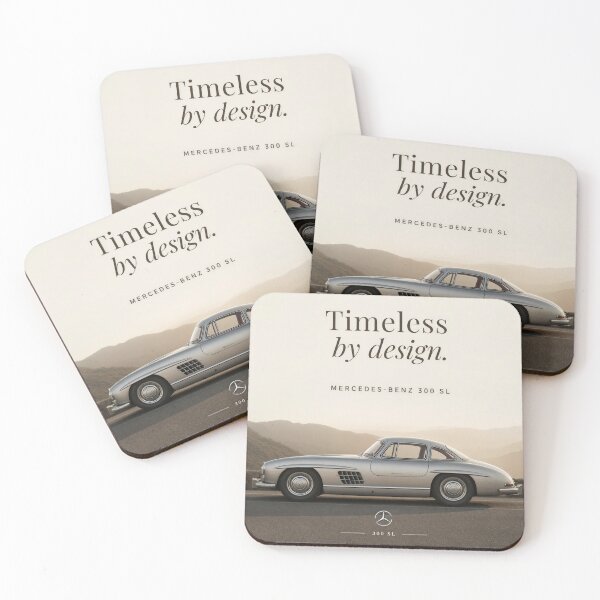 Item preview, Timeless Design Classic Mercedes 300 SL Poster designed and sold by OwnByCats.