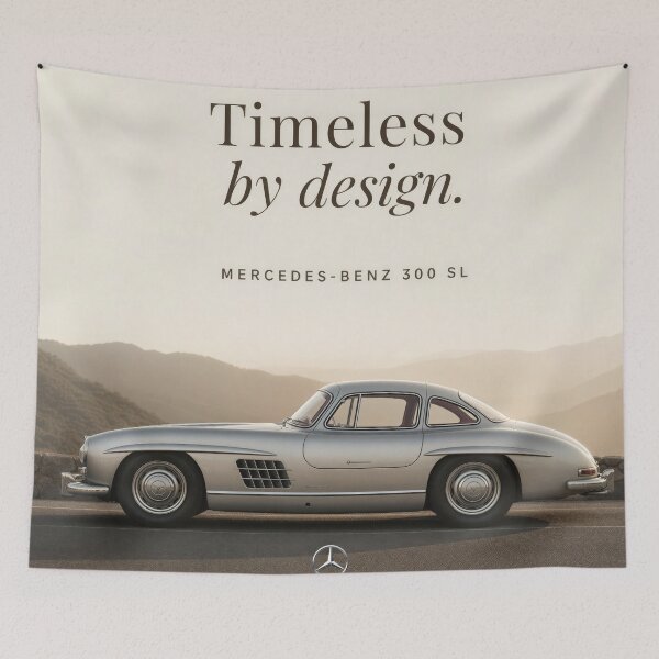 Item preview, Timeless Design Classic Mercedes 300 SL Poster designed and sold by OwnByCats.