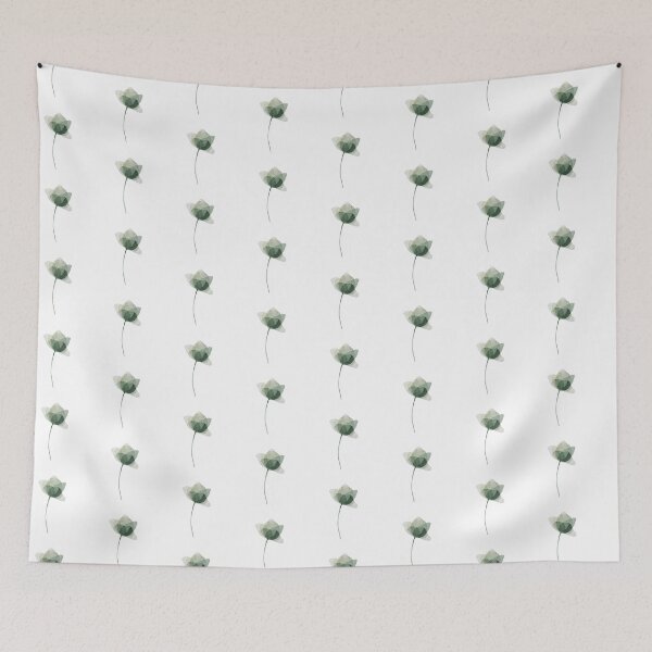Item preview, Green delicate flower designed and sold by fern magic.