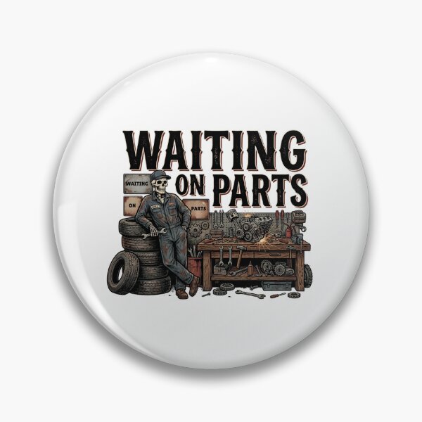 Item preview, funny skeleton auto mechanic garage humor designed and sold by ArtDesignTp.