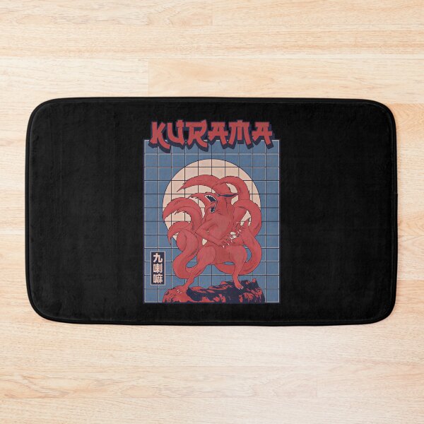 Item preview, Kurama Nine Tails Beast Anime Graphic – Legendary Chakra Manga Art designed and sold by PosterFuel.
