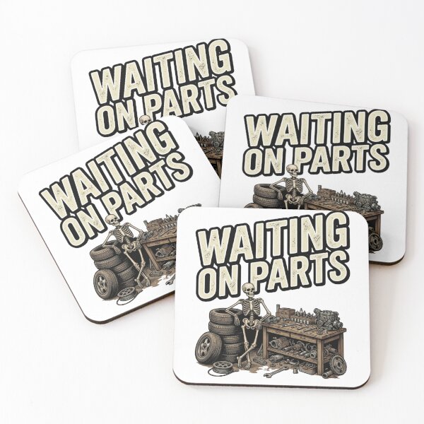 Item preview, waiting on parts funny mechanic skeleton designed and sold by ArtDesignTp.