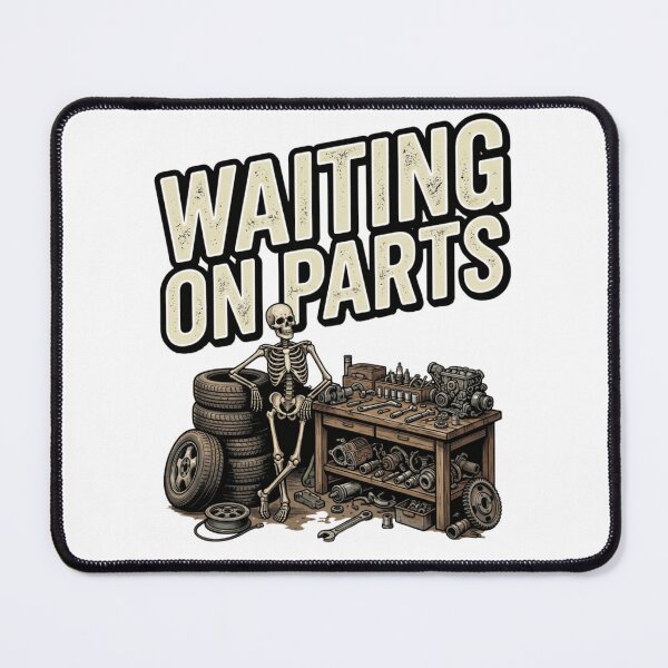 Item preview, waiting on parts funny mechanic skeleton designed and sold by ArtDesignTp.