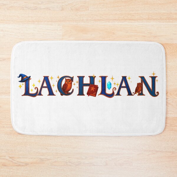 Item preview, SPELLBOUND NAMES COLLECTION  – ✨ LACHLAN ✨ – STORYBOOK SPELLCASTER DREAMS designed and sold by WheelieGdArt.