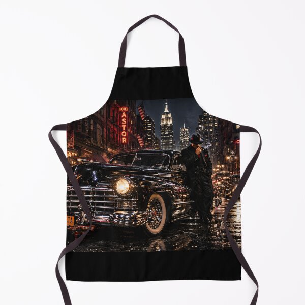 Item preview, Vintage Gangster New York City Night Classic Cadil designed and sold by riki2365.