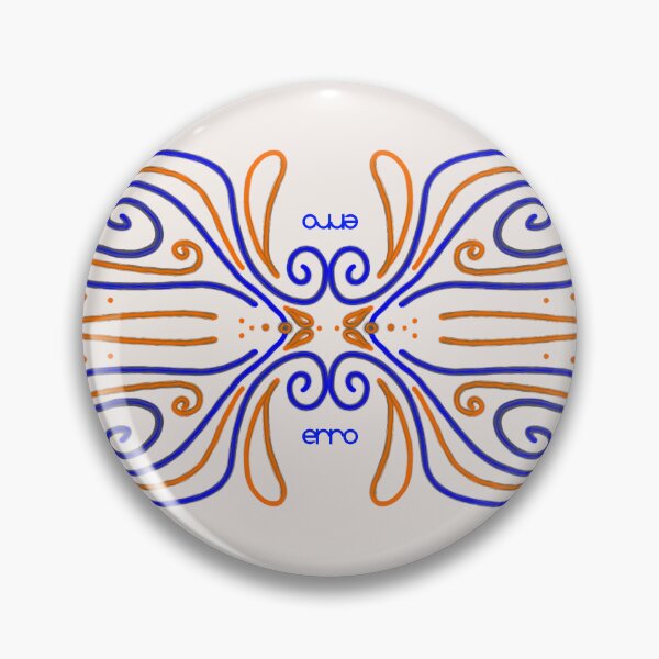 Item preview, Erro Creative Ornamental Butterfly: Abstract Symmetrical Design designed and sold by erro creative.