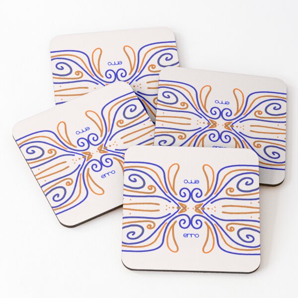 Item preview, Erro Creative Ornamental Butterfly: Abstract Symmetrical Design designed and sold by erro creative.