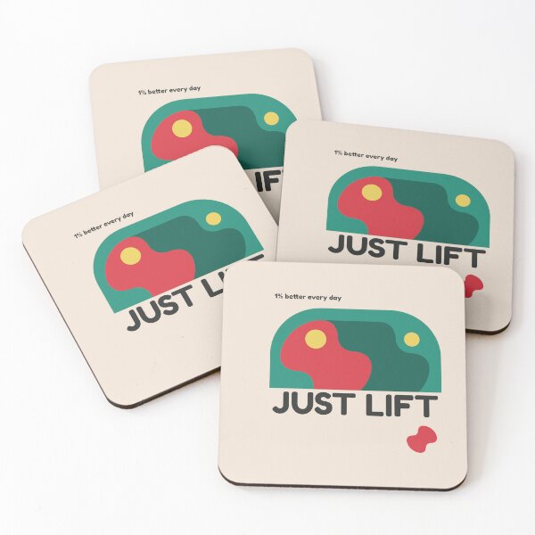 Item preview, Just Lift 1% better everyday designed and sold by RadiantRebelCo.