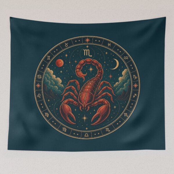 Item preview, Scorpio designed and sold by TheInkyLine.