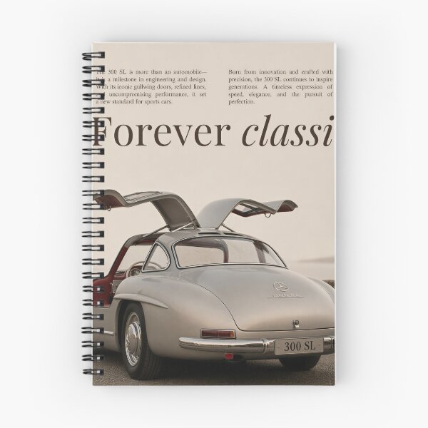 Item preview, Forever Classic Mercedes 300 SL Vintage Poster designed and sold by OwnByCats.