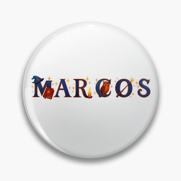 Item preview, SPELLBOUND NAMES COLLECTION  – ✨ MARCOS ✨ – STORYBOOK SPELLCASTER DREAMS designed and sold by WheelieGdArt.