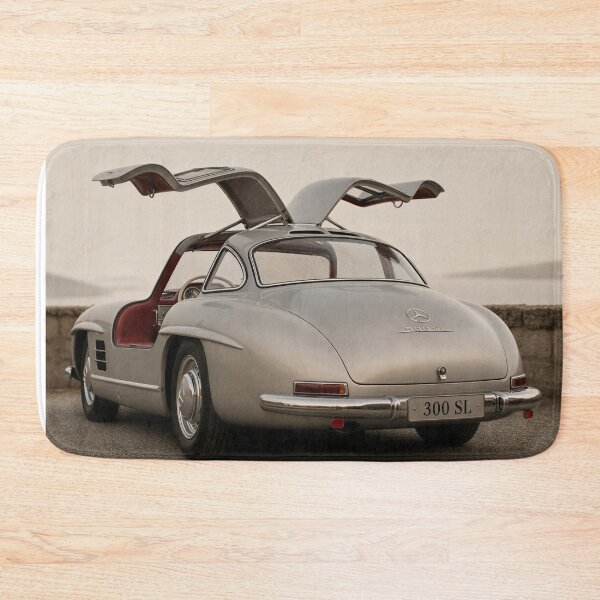 Item preview, Forever Classic Mercedes 300 SL Vintage Poster designed and sold by OwnByCats.