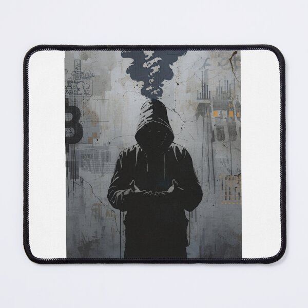 Item preview, Urban Street Art - Grunge Silhouette designed and sold by Odd Little Studio.