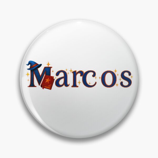 Item preview, SPELLBOUND NAMES COLLECTION  – ✨ MARCOS ✨ – STORYBOOK SPELLCASTER DREAMS designed and sold by WheelieGdArt.
