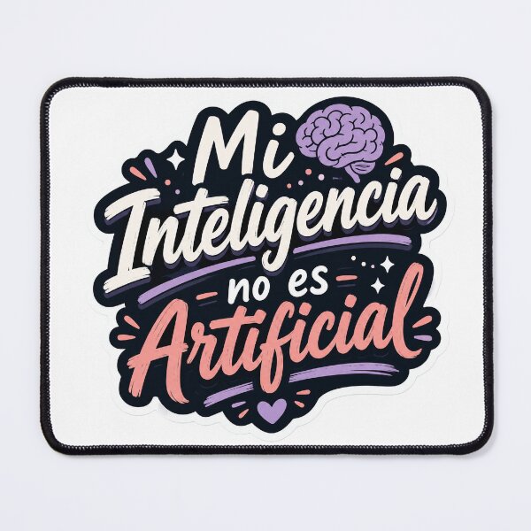 Item preview, My Intelligence Is Not Artificial | Cute Modern Sticker. By COLORALMY designed and sold by Coloralmy.