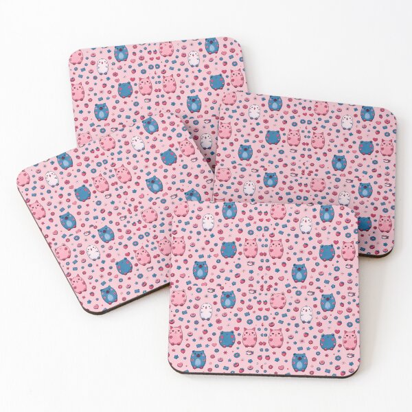 Item preview, Pink and blue doodles 2 pattern  designed and sold by Casperblox by the Markus Boys.