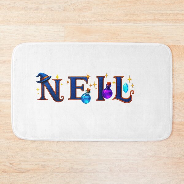 Item preview, SPELLBOUND NAMES COLLECTION  – ✨ NEIL ✨ – STORYBOOK SPELLCASTER DREAMS designed and sold by WheelieGdArt.