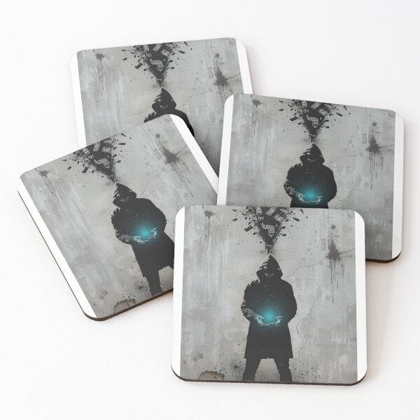 Item preview, Inner Light Grunge Silhouette designed and sold by Odd Little Studio.