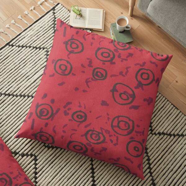Red Blood Cells Floor Pillow