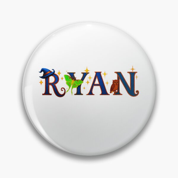 Item preview, SPELLBOUND NAMES COLLECTION  – ✨ RYAN ✨ – STORYBOOK SPELLCASTER DREAMS designed and sold by WheelieGdArt.