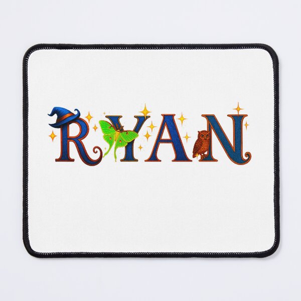 Item preview, SPELLBOUND NAMES COLLECTION  – ✨ RYAN ✨ – STORYBOOK SPELLCASTER DREAMS designed and sold by WheelieGdArt.
