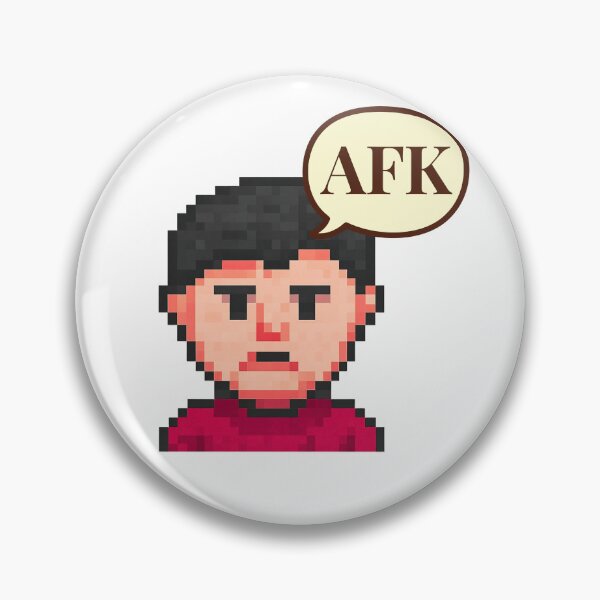Item preview, Pixel Boy: AFK designed and sold by MoodPrintsShop.