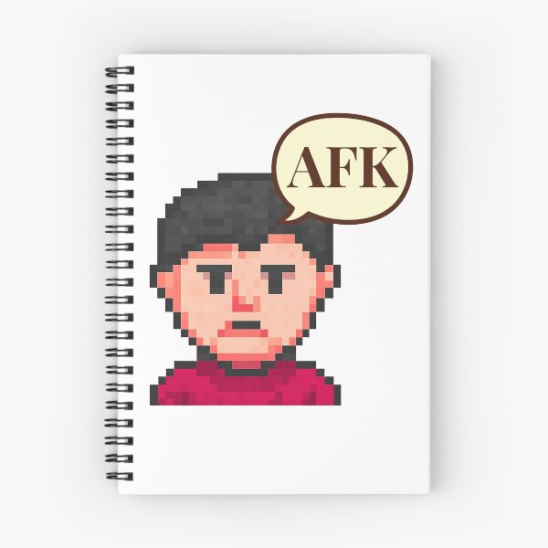 Item preview, Pixel Boy: AFK designed and sold by MoodPrintsShop.