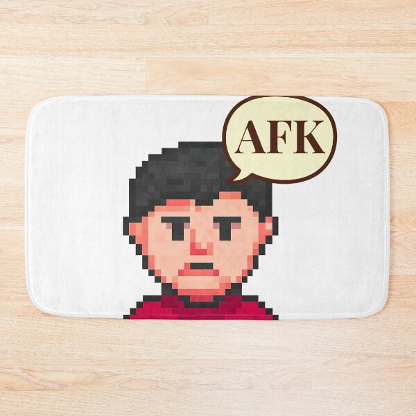 Item preview, Pixel Boy: AFK designed and sold by MoodPrintsShop.