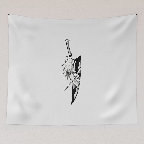 Item preview, Hollow Edge - Ichigo Minimalist Mask Knife Graphic designed and sold by Teenkai.