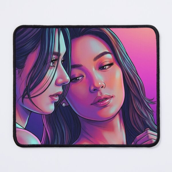 Item preview, Look of Love Thai GL Tv Series Lgbtq+ Sapphic Decor Poster Print Art Comic designed and sold by Mind Space.