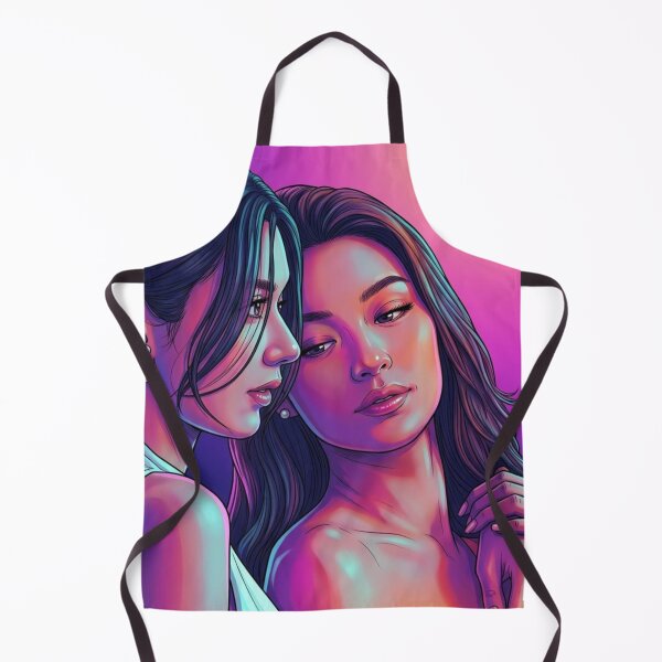 Item preview, Look of Love Thai GL Tv Series Lgbtq+ Sapphic Decor Poster Print Art Comic designed and sold by Mind Space.