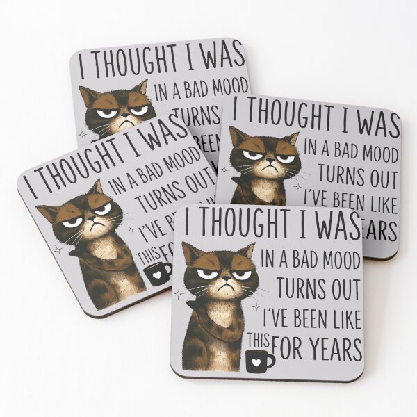 Item preview, I Thought I Was In a Bad Mood Turns Out  designed and sold by MalwasBasket.