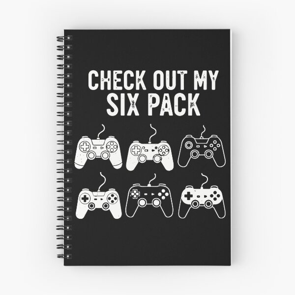 Item preview, Check-Out-My-Six-Pack Gamer Video Funny Gamers designed and sold by PopStars1993.