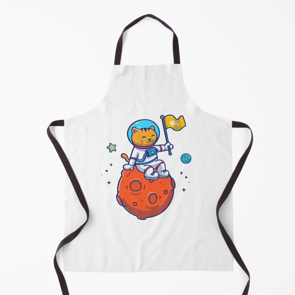 Item preview, Cute Astronaut Cat Sitting on Mars Planet designed and sold by rchabnb.