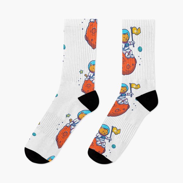 Item preview, Cute Astronaut Cat Sitting on Mars Planet designed and sold by rchabnb.