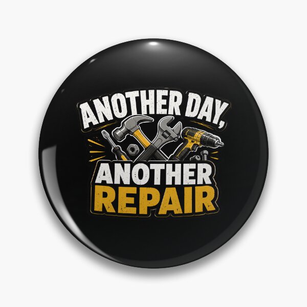Item preview, Another Day, Another Repair – Tradesman Quote designed and sold by Zayn Studio.