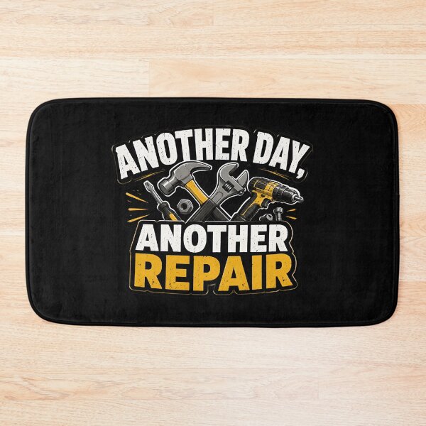 Item preview, Another Day, Another Repair – Tradesman Quote designed and sold by Zayn Studio.