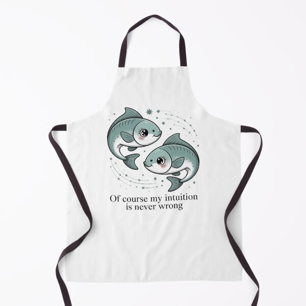 Item preview, Cute Pisces Zodiac Design – Of Course My Intuition Is Never Wrong designed and sold by Cool-cat-art.