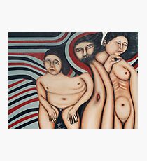 Family in Turmoil Photographic Print