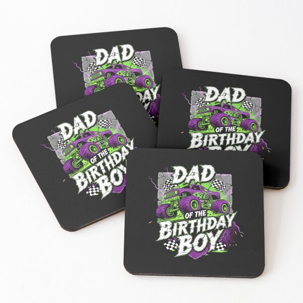 Item preview, Dad of The Birthday Boy Monster Truck Family Party designed and sold by PopStars1993.