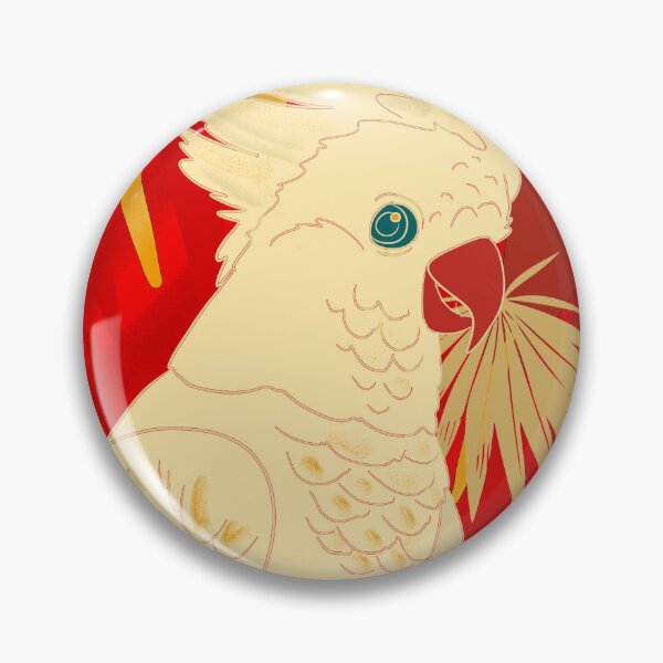 Item preview, Cockatoo Pattern 03 – Vintage nature Design  designed and sold by StefanStudioArt.