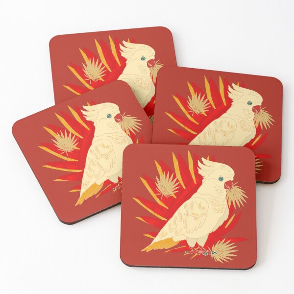 Item preview, Cockatoo Pattern 03 – Vintage nature Design  designed and sold by StefanStudioArt.