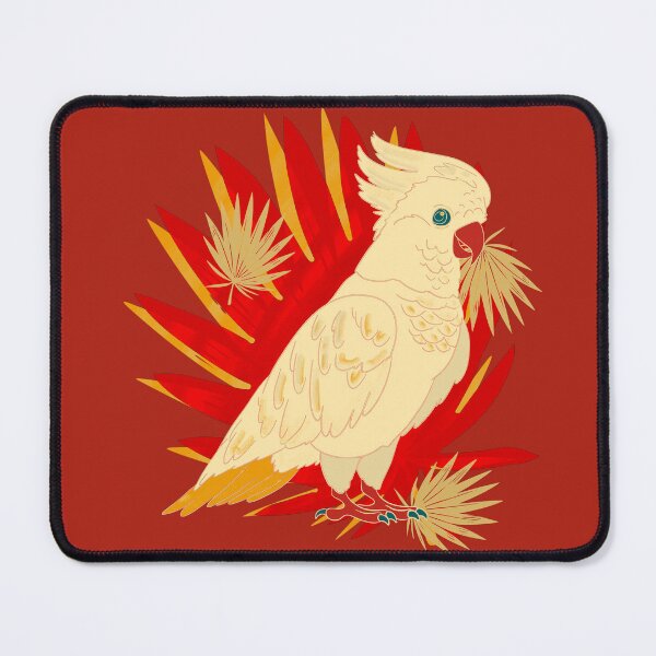 Item preview, Cockatoo Pattern 03 – Vintage nature Design  designed and sold by StefanStudioArt.