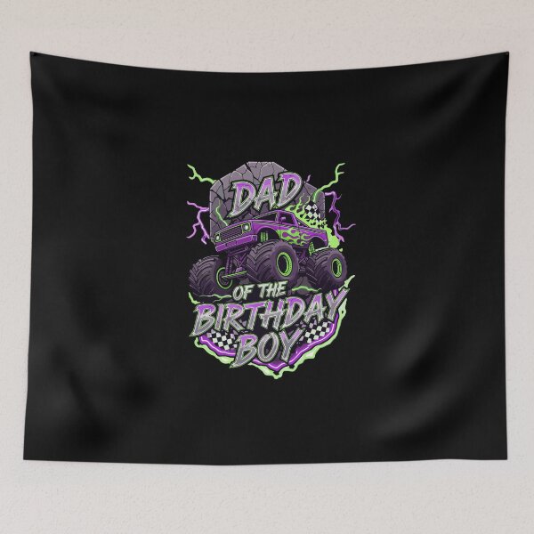 Item preview, Dad of The Birthday Boy Monster Truck Racing designed and sold by PopStars1993.